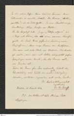 Nachlass Franz Steindachner, Brief von Eduard Graeffe an Franz Steindachner (10.11.1884), Inv.Nr. 173.10, Seite 2